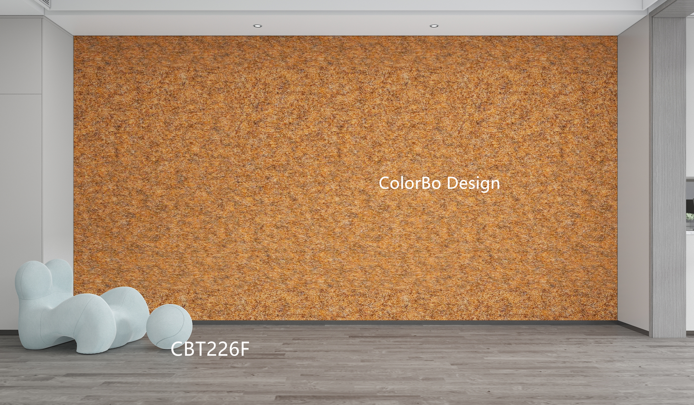CBT226F 吸音毡板用于室内装饰时尚吊顶瓷砖