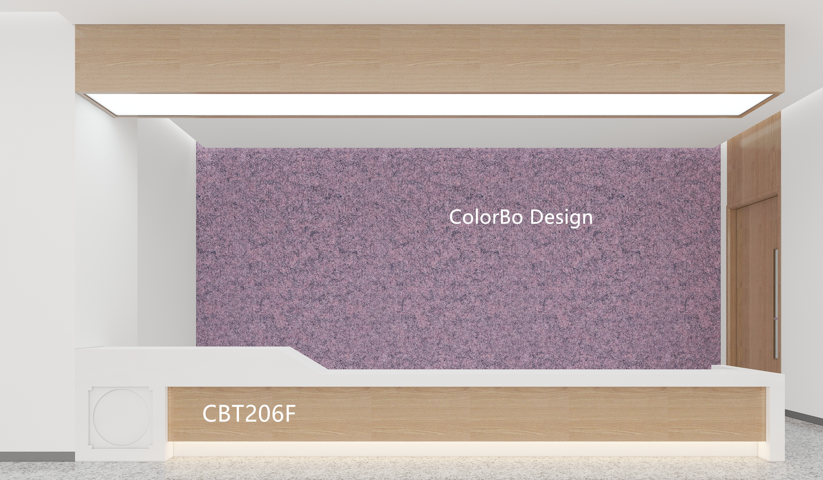 CBT206F 室内装饰用聚酯纤维吸音板